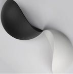 Minimalist Half-Round LED Wall Light – Modern Indoor/Outdoor Lamp