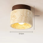 Ceiling Light Marble Wood Modern Minimalist Lamp
