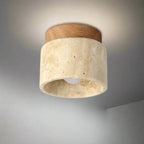 Ceiling Light Marble Wood Modern Minimalist Lamp