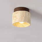 Ceiling Light Marble Wood Modern Minimalist Lamp