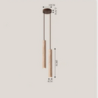 Minimalist Travertine Wabi-Sabi Style LED Chandelier - LumoLine