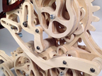 3D Wood Mechanical Hummingbird and Wood Mechanical Turtle