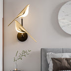 Modern Bird Wall Lamp - AviaryGlow