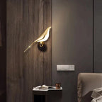 Modern Bird Wall Lamp - AviaryGlow