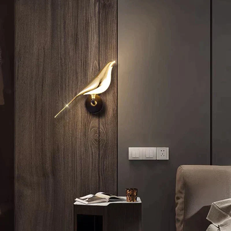Modern Birds Wall Lamp - AviaryGlow