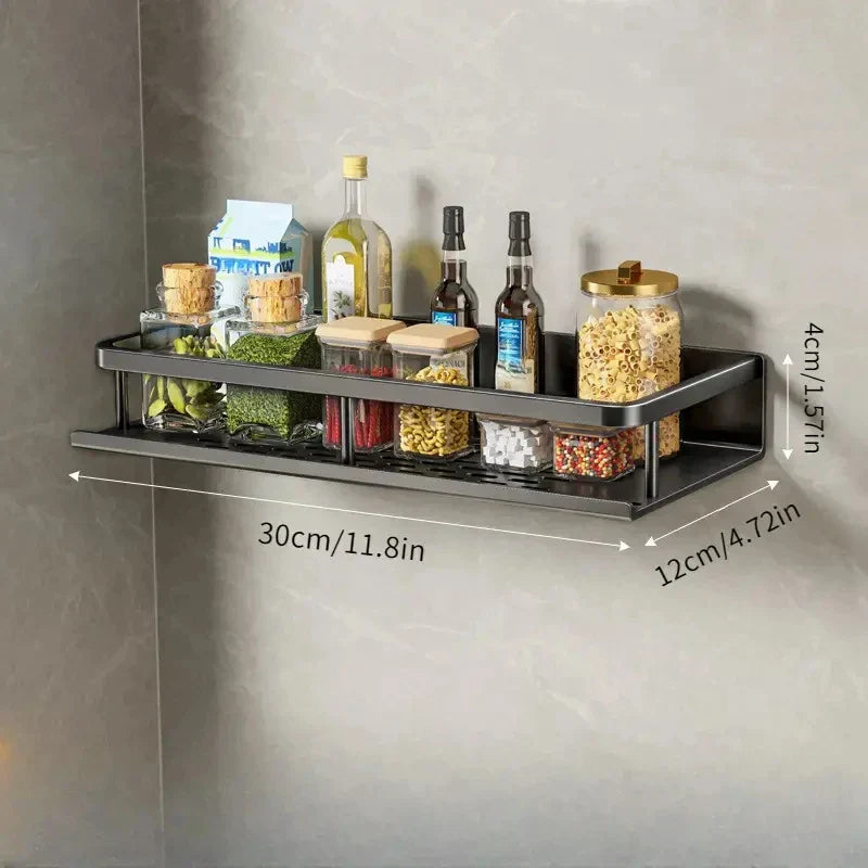Modern Black Kitchen Rack - MetroRack