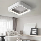 Modern Blade-less Ceiling Fan with LED Lighting and Chandelier