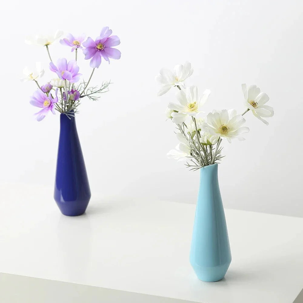 Modern Bright Solid Color Porcelain Vase