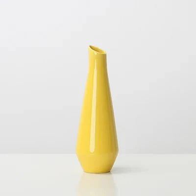 Modern Bright Solid Color Porcelain Vase