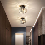 Modern Crystal Ceiling Lamp - CrystalGlow
