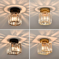 Modern Crystal Ceiling Light - CrystalGlow