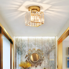 Modern Crystal Ceiling Light - CrystalGlow