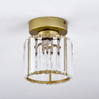 Modern Crystal Ceiling Light - CrystalGlow