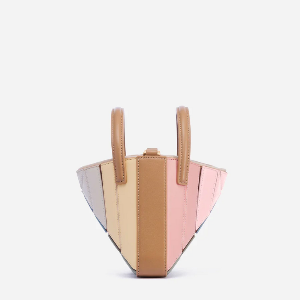 Modern Handbag with Geometric Design - GeoChic