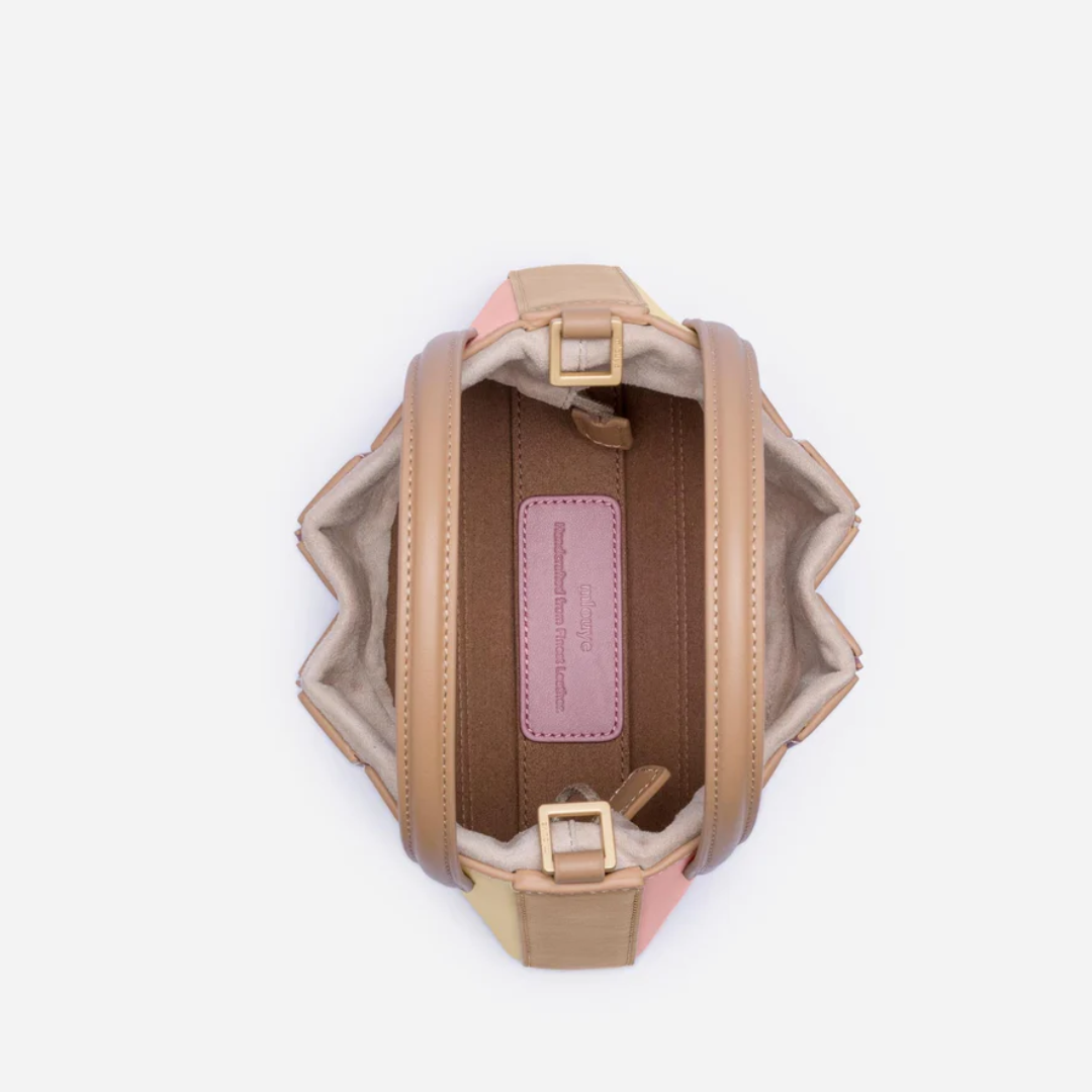 Modern Handbag with Geometric Design - GeoChic