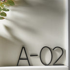 Modern House Numbers – 3D Floating Effect & Weatherproof Zinc Alloy Design