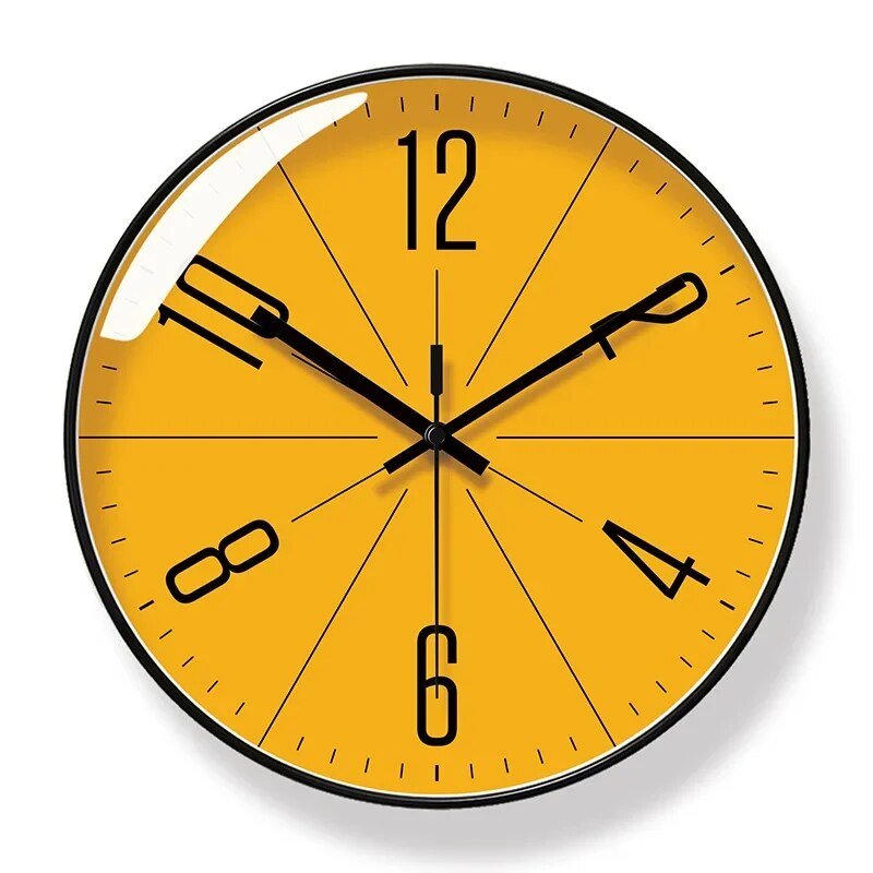 Modern Nordic style wall clock