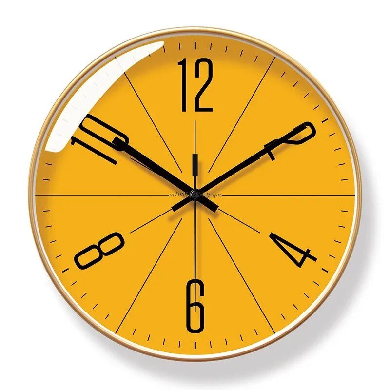 Modern Nordic style wall clock