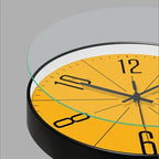 Black Nordic style wall clock - Precise & stylish for every home
