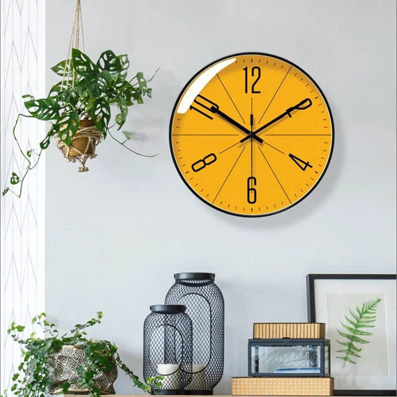 Modern Nordic style wall clock