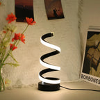 Modern S-shaped Desk Lamp - FlexiGlow