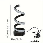 Modern S-shaped Desk Lamp - FlexiGlow