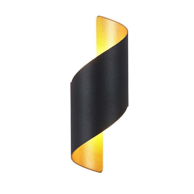 Modern Spiral LED Wall Lamp – TwistLight