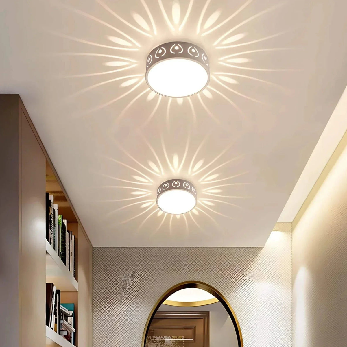 GlowEnchant | Elegant ceiling lamp for stylish spaces