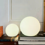 LED Wireless Table Lamp - Rechargeable Modern Light Fixture for Home, Office, and Nightstand Use