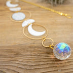 Moon Phase Nacre Sun Catcher