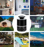 Ultra LED Mosquito Killer Lamp – Silent Insect Trap with UV Light & USB Charging for Indoor Use