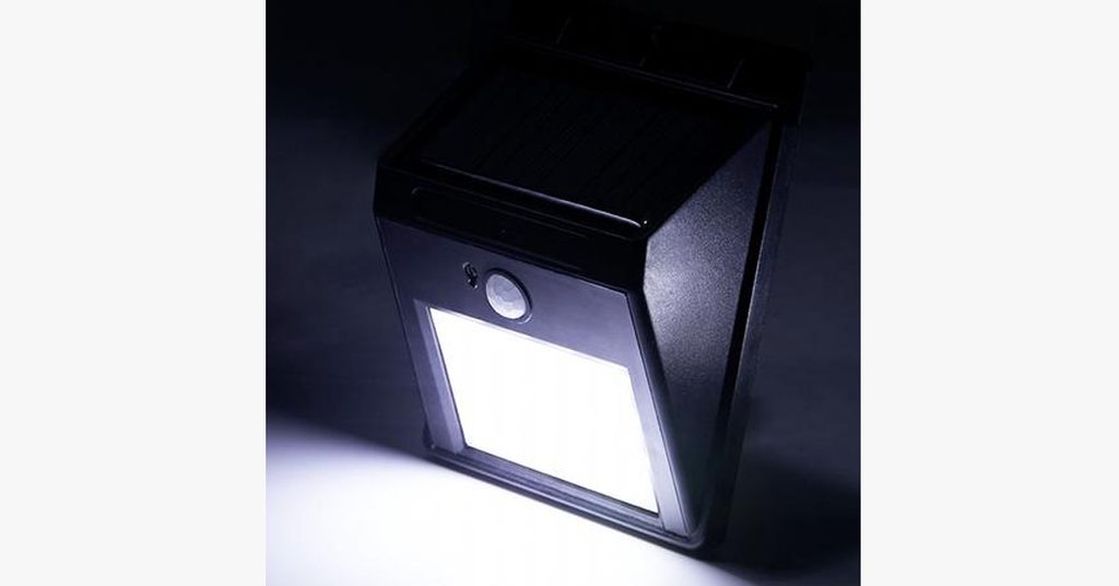 Solar LED Sensor Wall Lamp – Do your part for the environment and increase safety in your area