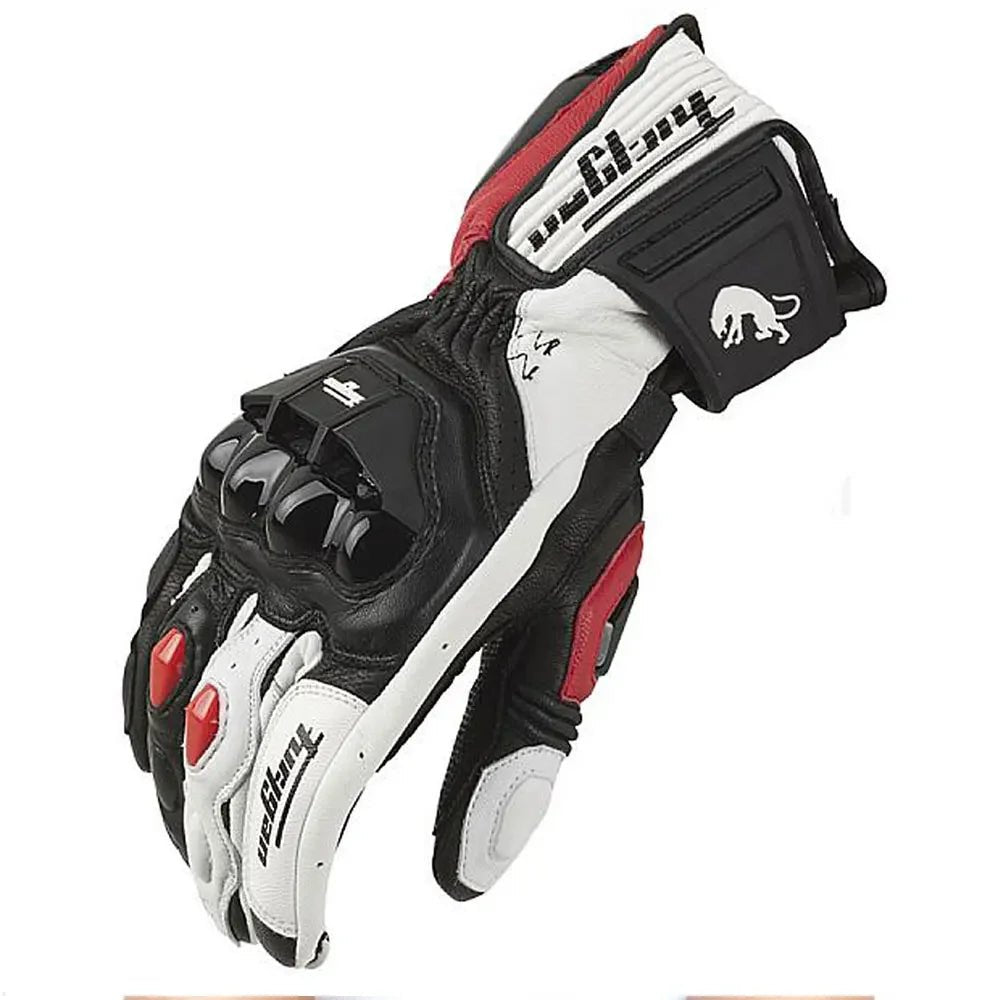 Moto Leather Gloves – Protective Motorcycle Gloves with Premium Leather & Breathable Design