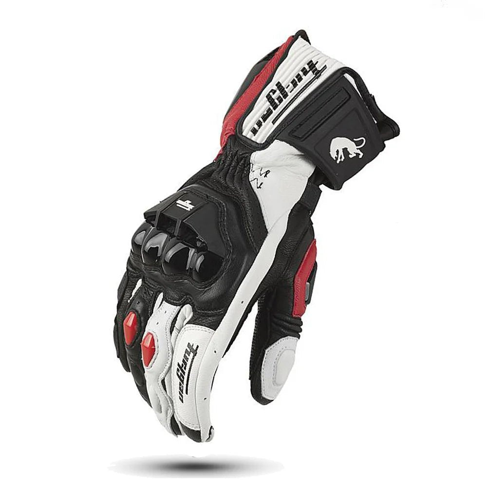 Moto Leather Gloves – Protective Motorcycle Gloves with Premium Leather & Breathable Design