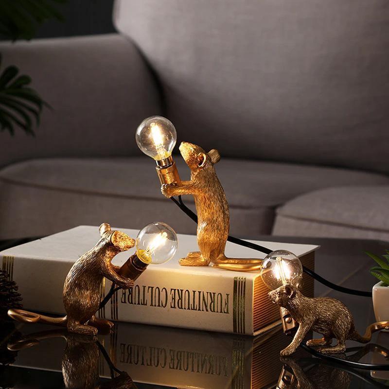 Mouse lamp - Unique and stylish decoration for your home