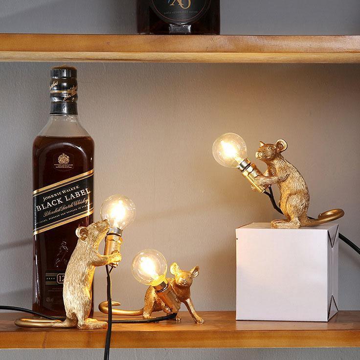 Mouse lamp - Unique and stylish decoration for your home