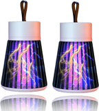 Mosquito & Bug Killer Lamp - 2 Pack, UV Light Insect Trap for Indoor & Outdoor Use, Effective Pest Control Solution