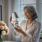5 Brothers Wireless Table Lamp – Rechargeable LED Designer Lamp with Dimmable Light (Warm White)