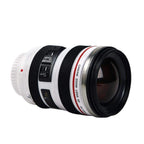 Camera Lens Shape Cup Coffee Tea Travel Mug Stainless Steel