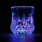 Liquid-activated LED Glass