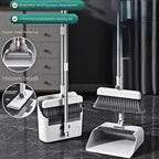 Multifunctional Broom and Dustpan Set - SweepMaster