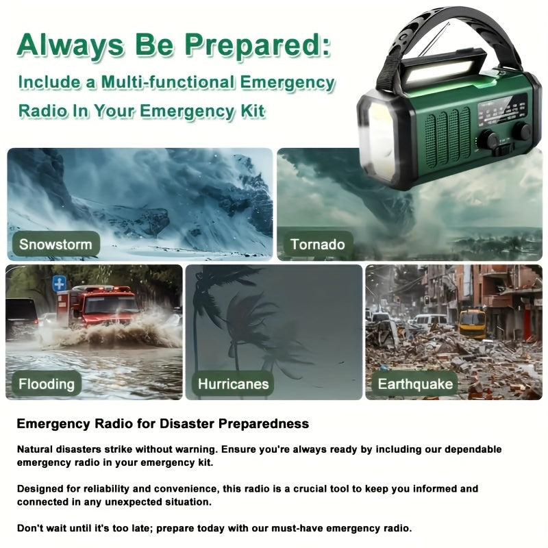 Multifunctional Emergency Radio - SurvivorPower