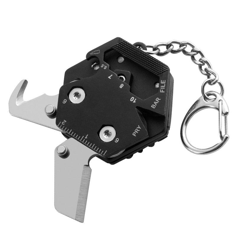 Multifunctional Survival Tool Keychain