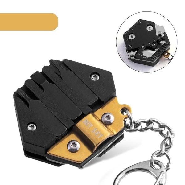 Multifunctional Survival Tool Keychain