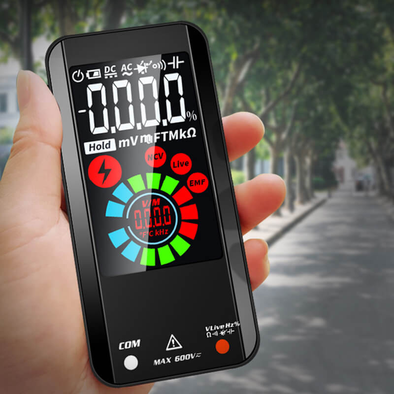 Fully Automatic Smart Digital Multimeter – High-Precision Tester for Voltage, Current & Resistance