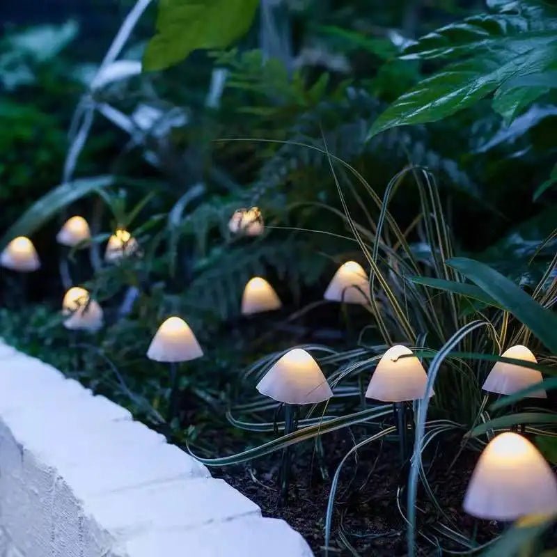 MUSHROOM GLOW – Solar LED Garden Lights for a Magical Outdoor Atmosphere