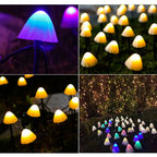 MUSHROOM GLOW – Solar LED Garden Lights for a Magical Outdoor Atmosphere