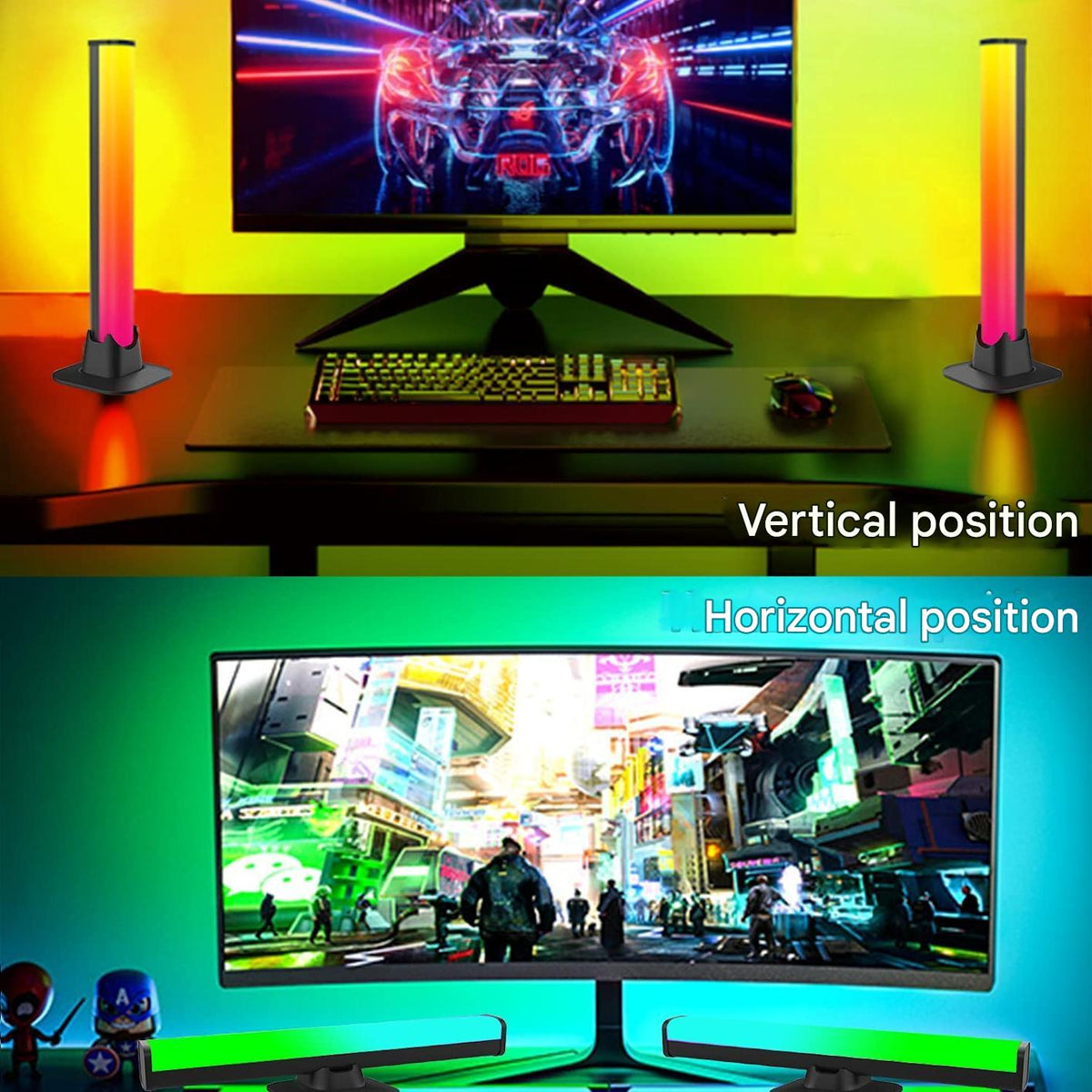 Music synchronization LED light bars - LumiRhythm
