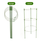 Climbing frame for plants – Sturdy support ring frame for climbing plants