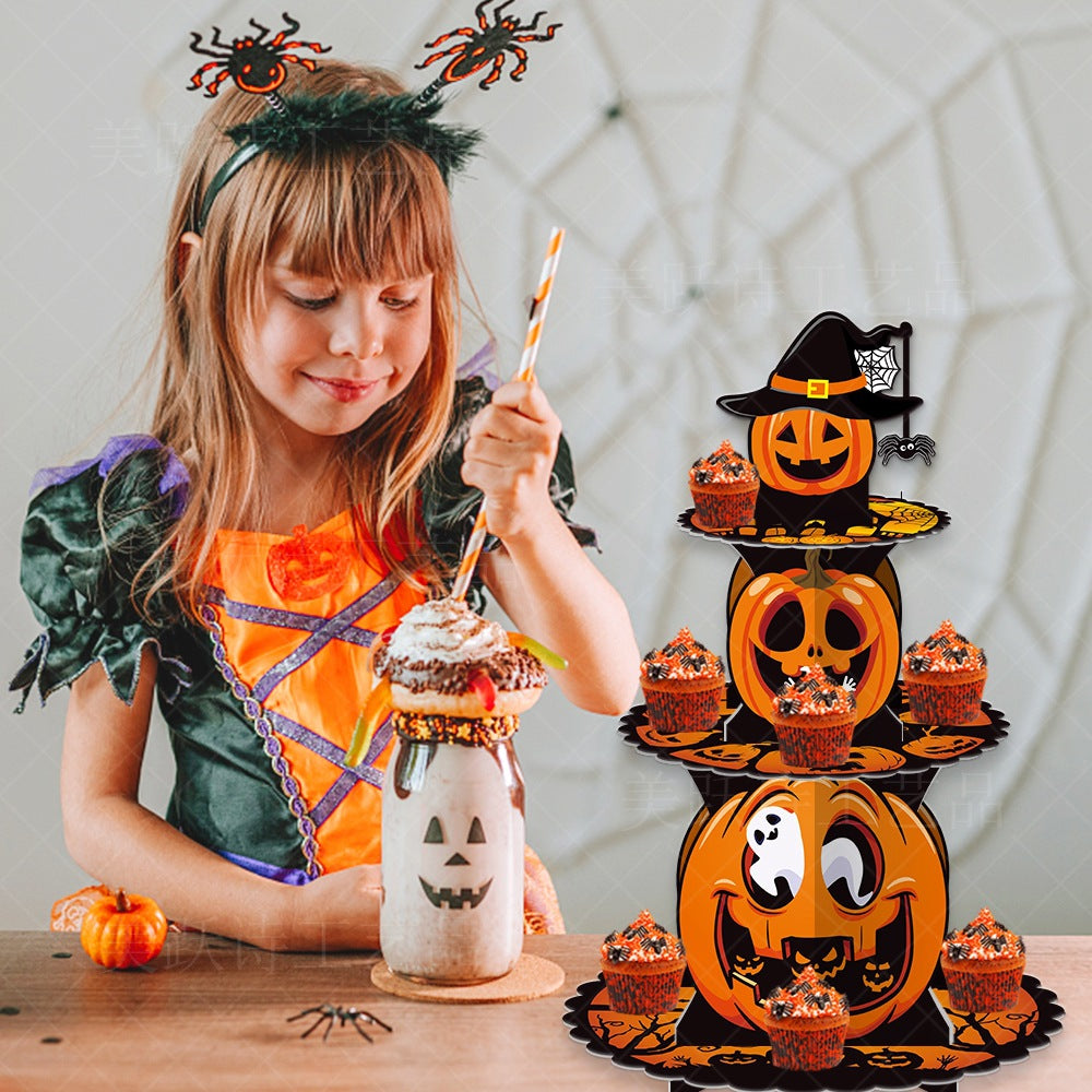HauntTower Halloween Themed Cupcake Stand